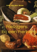 Reizigers bij een herberg