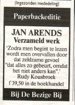 Advertentie