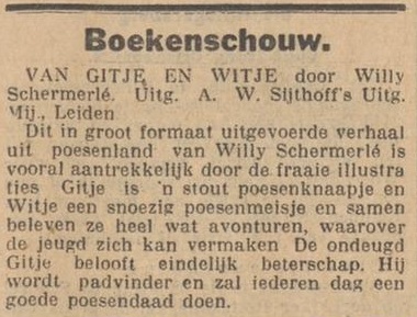 Boekenschouw: Schermerlé