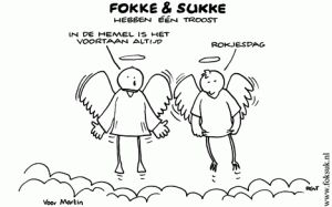 Fokke en Sukke over Martin Bril