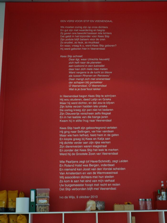 Gedicht Ivo de Wijs over Kees Stip