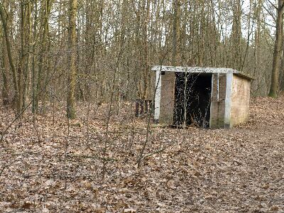 Schietbaan in het Schupse bos