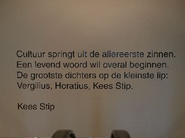 gedicht Stip in bibliotheek