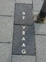 de vraag